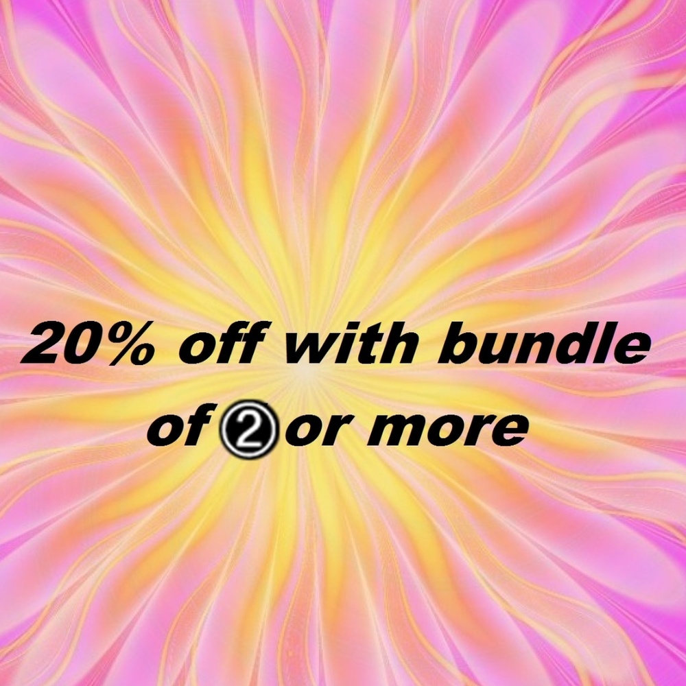 Bundle and Save 20%